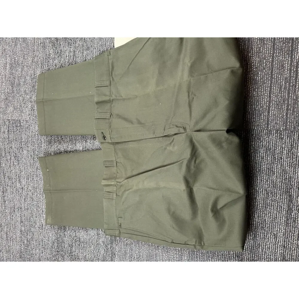 VTG New w/ Tag Mens Army Green Dress Pants 50 x 32 Oshkosh - Picture 5 of 7
